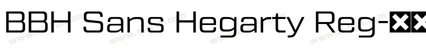 BBH Sans Hegarty Reg字体转换